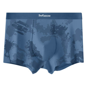 Quần lót boxer nam MiiOW Catman  vải cotton cạp vừa kháng khuẩn - mùa hè 2025