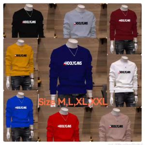 Diskon Spesial Sweater Keren Crewneck Elegan Kaos Pria Trendy Sweatshirt Kasual Sweter Hoolygans