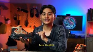 Sepatu Safety Boots Pria Kualitas Premium Model Keren Lavio Gradient Model Terbaru