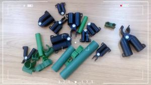 10pcs Universal Plastic Clips Plant Support Fixed Connector Pillars Gardening 8-20mm Fixed Bracket Climbing Pergola Connector
