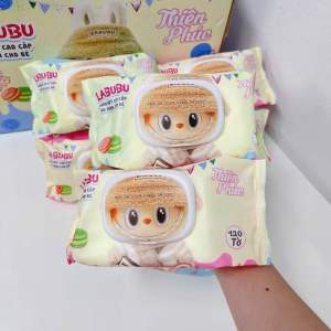 Khăn ướt baby Thiên Phúc chính hãng mềm mại và mịn màng tạo cảm giác mát lạnh thoải mái và tự tin khăn ướt labubu