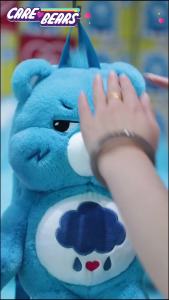 40cm Care Bears Plush Backpack Cute Cartoon Stuffed Bear Schoolbag Shoulder Bag Ideal Birthday & Early Education Gift for Kids