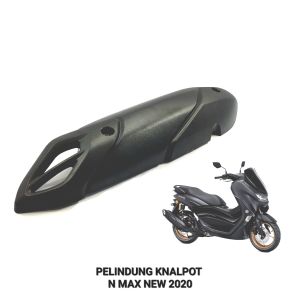 Pelindung Knalpot N Max New (2020) "A" - Cover Tutup Penutup Tameng Pengaman Panas Kenalpot Yamaha N-Max NMax New 2020