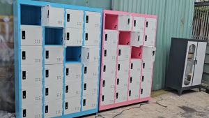 Tủ locker 6 ngăn 8 ngăn 10 ngăn 15 ngăn có khóa riêng tư đựng đồ nhân viên giá rẻ xưởng giao nhanh HCM BD ĐN