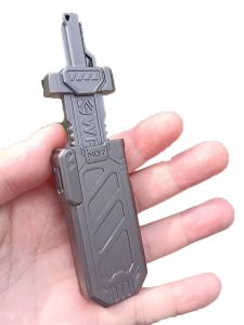 EDC Hand play object sword Push Card mechanical black technology edc toy decompression fidget spinner Push Card Pushing