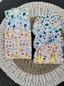 pakaian bayi 0 sampai 6 bulan 18 pcs terbaru baby shark