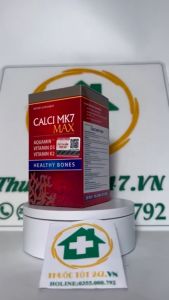 Calci MK7 Max Bổ sung canxi hữu cơ phát triển chiều cao tối đa cho tuổi dậy thì hộp 60 viên