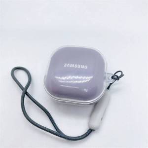 Transparent TPU Case for Samsung Galaxy Buds Live 2 Pro 2 FE Earthquake Protection Simple Earphone Headphone Accessories
