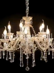 crystal Lightโคมระย้าคริสตัล โคมไฟห้องนั่งเล่น ห้องนอนของโรงแรม โคมระย้าคริสตัลยุโรป โคมไฟขายร้อน Ceiling Lights