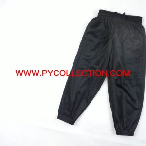 🔸PSS01 - PRESIDENT UNIFORM KAIN TEBAL TRACK SUIT KAKI CEKAK BAWAH HITAM - TRACK BOTTOM BLACK ( SELUAR SUKAN SEKOLAH )