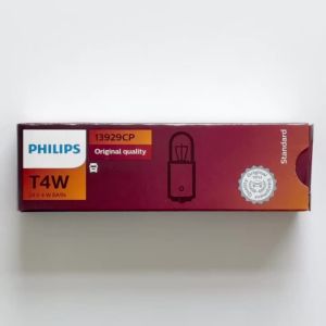 Philips | 10pcs Philips Truck 24V T4W 4W BA9s Standard Interior Lamp Original Position Bulbs License Plate Light 13929CP Wholesale