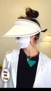 Nón chống nắng nửa đầu cao cấp chống tia UV cho mùa hè năng động
