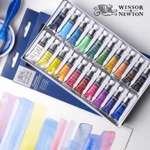 Winsor & Newton Cotman 10/20 Colors 5ML Watercolor Paint Set Professional Artist Water colour painting Pigment Supplies