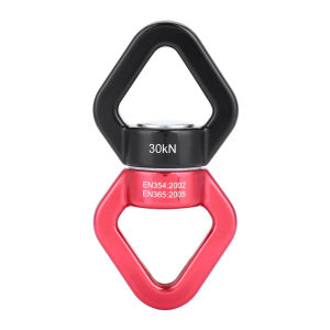 Rope Swivel Safety Rotator Climbing Swivel 30KN Climbing Yoga Swivel Safety Rotational Device Rotator Multi function Connector