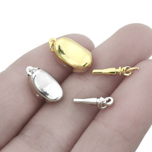 1Set 14K Gold Plated Brass High Quality Snap Clasp for Pearl Bracelet Necklace Making DIY Jewelry Connector Clasp Findings