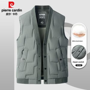 Pierre Cardin | V-Neck Lightweight Down Vest Winter Coat