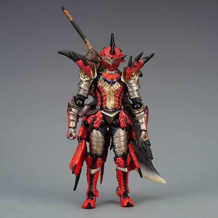 Toystoreshop 17cm Revoltech Yamaguchi No.123 Monster Hunter Swordsman ...