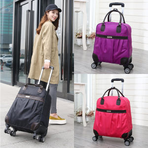 New Large Capacity Wheel Pulling Travel Bag Handheld Luggage Bag for Men And Women Airline Suitcase Travel Bag Oxford Cloth