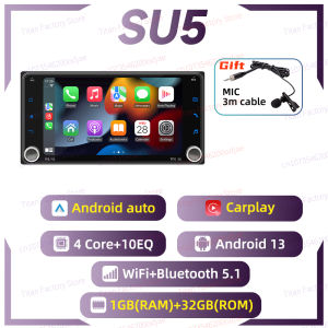 2 Din Car Radio for Toyota Liteace Townace Town Ace Noah 1996-2001 Carplay Android Auto 7" Android Multimedia Head Unit Stereo