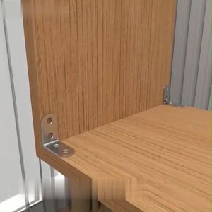 FR-C1190 Siku Rak Plat Siku L Besi Stainless Bracket Siku Penyangga Rak Dinding Siku L Siku Ambalan