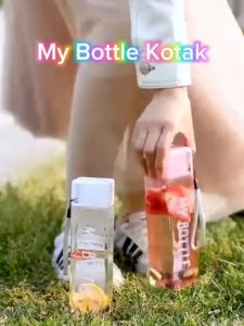 MY BOTTLE KOTAK BENING BOTOL MINUM KOTAK 500 ML