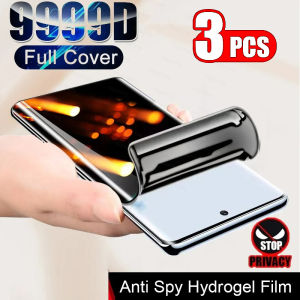 3Pcs Privacy Hydrogel For Realme C15 C63 C65 C67 C67 C73 C75 4G 5G C3 C55 C65s C61 C71 India Global Anti Spy Screen Protector