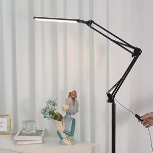 Nataku โคมไฟตั้งพื้น โคมไฟอ่านหนังสือ ห้องนั่งเล่น Floor Lamp พับเก็บได้ 3 สี