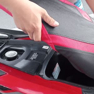 Honda Click Removable (with Garter) Motor Seat Cover | No Need for Tucker