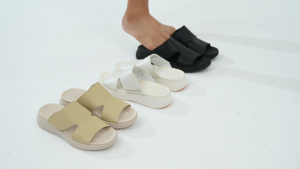 Sunnystep - Balance Flex Slider - Wheat Full Black Pearl - Most Comfortable Walking Shoes