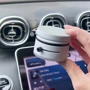 Adjustable Magnetic Suction Phone Holder 360 ° Rotating Vacuum Magnetic Car Phone Mount Fits All Smart Phone Sizes for Car