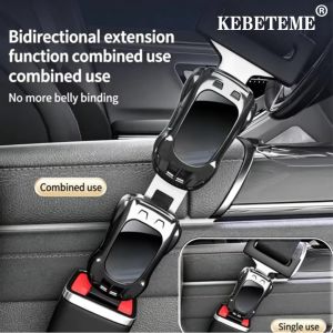 KEBETEME Car Seat Belt Buckle Insert Sports Car Shaped Safety Belt Plug Universal Vehicle Seatbelt Buckle Clip Anti-Alarm Silent Stopper for Most Cars 2 Pack