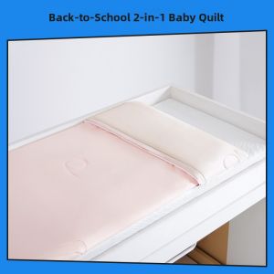 Convertible All-season Duvet for Single Person with Zipper