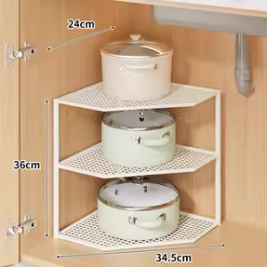 WUBUWEI | Kệ Nồi Nhiều Tầng Cho Dưới Bồn Rửa Và Tủ Bếp