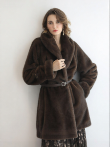 COCOBELLA | Luxury Warmth Imitation Velvet Fur Coat
