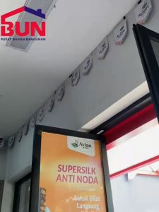 TIKA INDACO KUAS HALAL Untuk Cat/Makanan Gagang/Handle Fiber 1/1.5/2/2.5/3/4/5/6 Inch