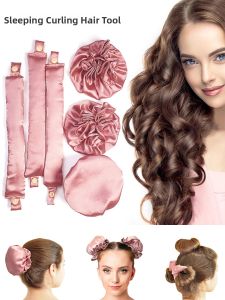 No-Heat Sleeping Sponge Curling Iron Big Wave Hair Styling Tool Lazy Persons Sleep And Wake up with Curling Hair Device