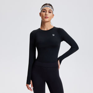 COSLEAF | Slim Fitting Breathable Long Sleeve Womens Sportswear