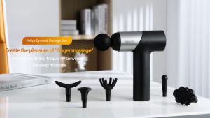 Philips Massage Gun Vibration Fascial Gun Muscle Relaxation Massager 7 Adjustable Speed 6 Heads