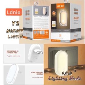 LDNIO Y1/Y2 LED Night Light Intelligent Sensor Touch Sensor Lampu Tidur Auto Motion Sensor