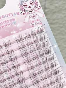 Tóc Lông Mi Giả Tự Nhiên Thoáng Khí Có Thể Hít Được Tóc Lông Mi Xếp Hàng Theo Góc Độ Giả Mạo Cho Mắt Phụ Kiện Trang Điểm Làm Đẹp