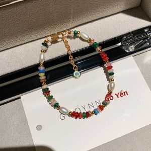 GOOYNN | Vòng Tay Charm Đá Tự Nhiên Màu Sắc Sang Trọng