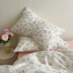 Artistic Spring Floral Pure Cotton Pillowcases Single Person 100% Cotton Pillow Covers Individually 48x74cm Pillow Bags