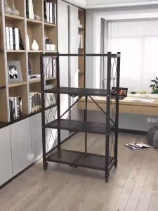 ชั้นวางของพับเก็บได้ ◻️3ชั้น4ชั้น5ชั้น ◻️ชั้นวางของ ชั้นเหล็ก ชั้นพับได้ ชั้นวาง ชั้นวางหนังสือ ชั้นวางของครัว ชั้นเก็บของ