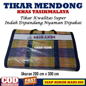 Tikar Mendong Khas Tasikmalaya List Hitam ukuran 200 x 300 cm Kwalitas Super Indah Dipandang Nyaman Dipakai Tikar Mendong Lipat Murah Berkualitas Terbaik Tikar Lipat Piknik Tikar Lantai Jumbo TERLARIS