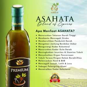 Asahata Premium Original: Obat Jantung Bengkak & Pengencer Darah Kental Alami