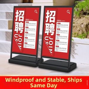 Windproof Poster Stand Outdoor Display