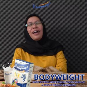 BodyWeight Susu Etawa Penggemuk Badan Susu Kambing Etawa Membantu Meningkatkan Nafsu Makan dan Masa Otot Kemasan 250gr Paket 3 Box