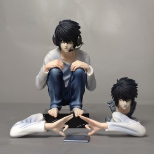 Bandai | 16cm 6.2 inch Anime L Lawliet Figures Pvc Statue Desktop Ornamen Collection Statue Model Decoration Room Desk Toys Gifts