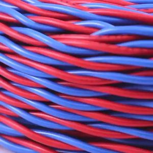 Home Electronics Light Monitor Charging Line Cable 2 Core 1.5 sqaure #18 Blue Red Yellow Black Wire