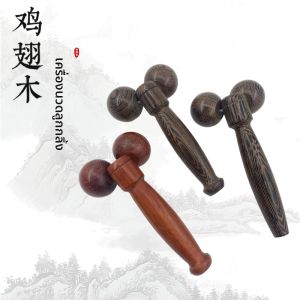 TILAIEN | Máy Massage Mặt Hình Cánh Gà Gỗ Đôi Quả Cầu